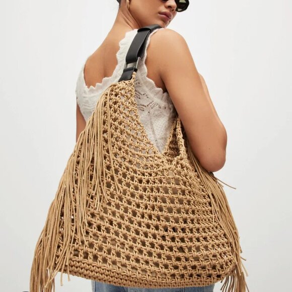 All Saints Large Crochet Bag "LIKE NEW" - Picture 14 of 16